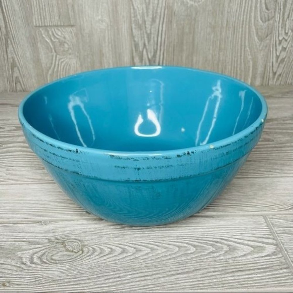 De Silva Italian Glazed Pottery serving mixing bowl kitchen decoration